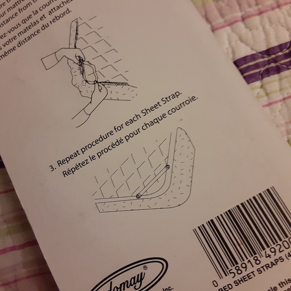 4 Sheet straps attaches-Draps - Picture 6 of 8